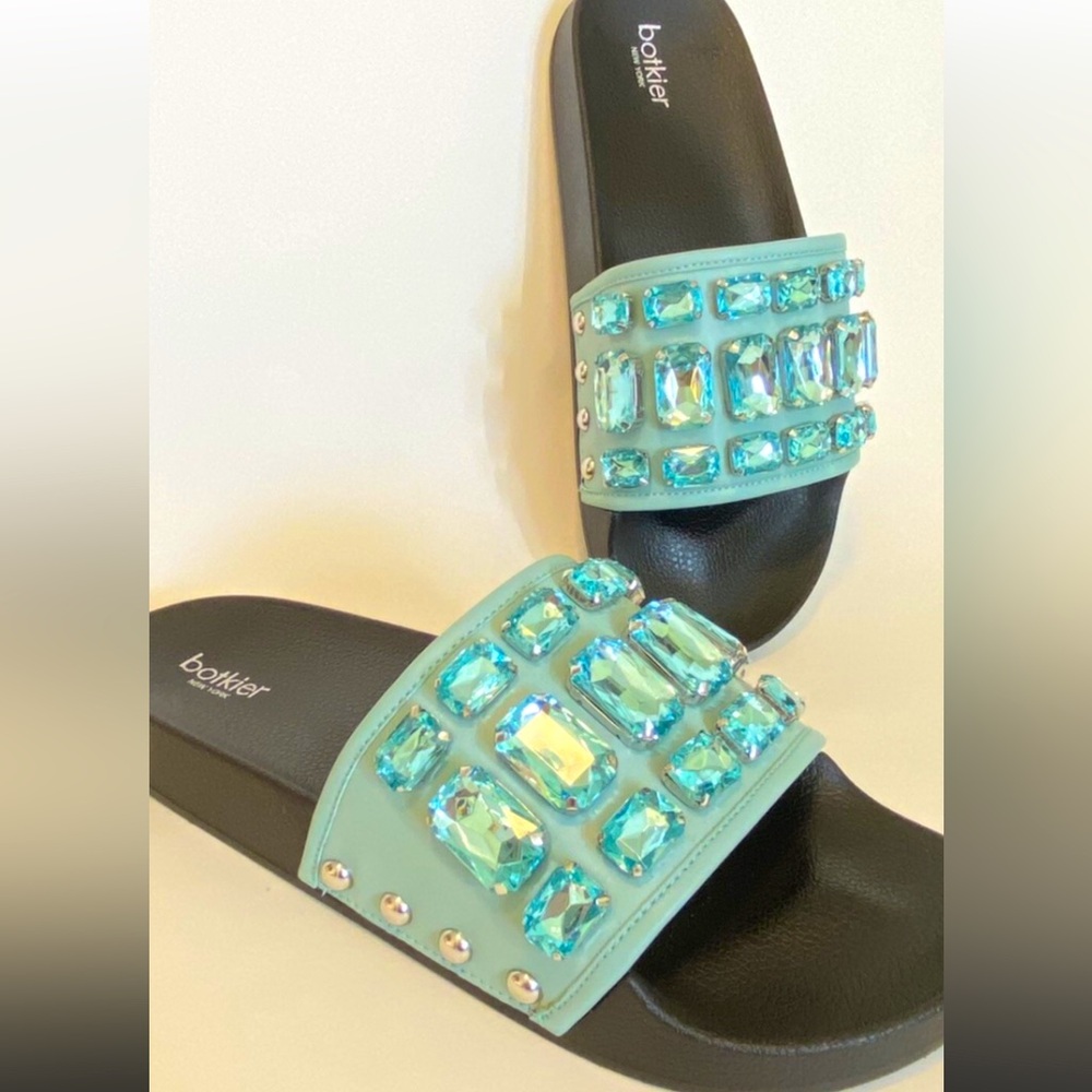 Botkier Black and Blue Sandals with Elegant Design - Picture 1 of 3